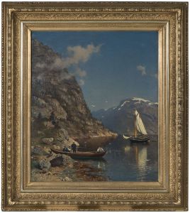 Fiord Landscape by Morten Muller