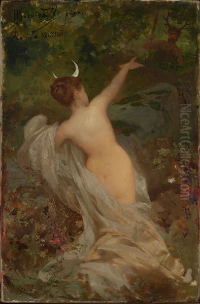 Diana and Actaeon - view 1