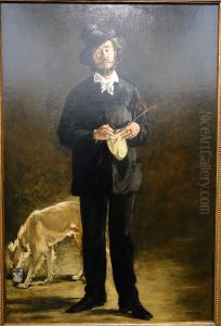 The Artist, Portrait of Marcellin Desboutin by Edouard Manet