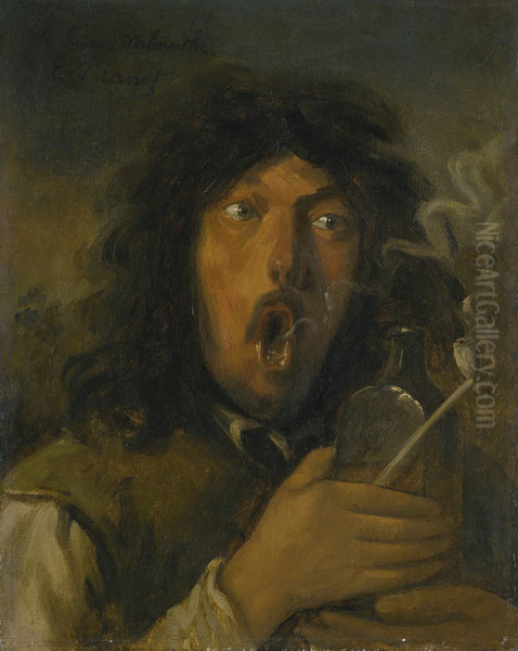 The Smoker or The Drinker (after Van Craesbeeck) - view 1