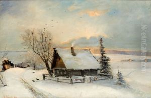 <<Nacalo vesny>> by Alexei Kondratievich Savrasov
