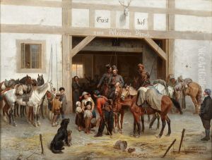Cossacks in Bautzen, 1813 Cossacks in Bautzen, 1813