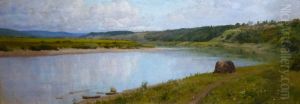 <<Oka>> by Vasily Polenov