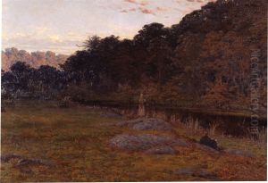 Le Scorff, Brizeux et Marie by Jean-Edouard Dargent