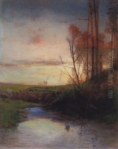 <<Vecer>> by Alexei Kondratievich Savrasov