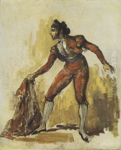 Jeune femme en costume de toreador Jeune femme en costume de toreador