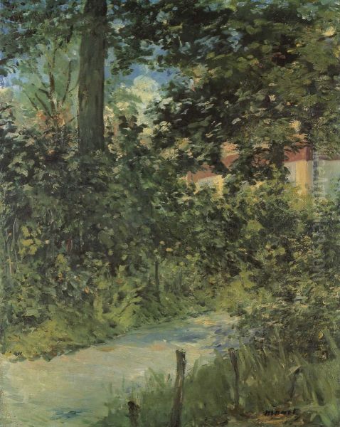 A garden path in Rueil - view 1