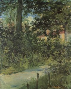 A garden path in Rueil A garden path in Rueil