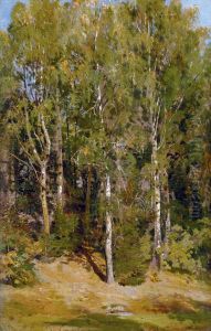 <<Berezovaa rosa>> by Ivan Shishkin