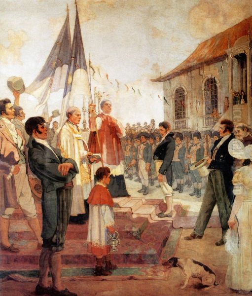 Bencao das bandeiras da Revolucao de 1817 - view 1