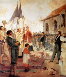 Bencao das bandeiras da Revolucao de 1817 by Antonio Parreiras
