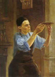 The silversmith by Thomas Georg Driendl