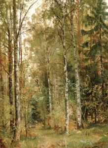 <<Tropinka v lesu>> by Ivan Shishkin
