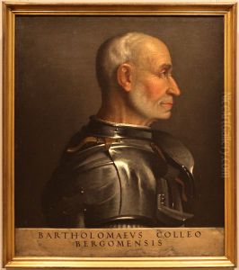 portrait of Bartolomeo Colleoni by Giovanni Battista Moroni