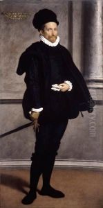 Ritratto di Bernardo Spini by Giovanni Battista Moroni