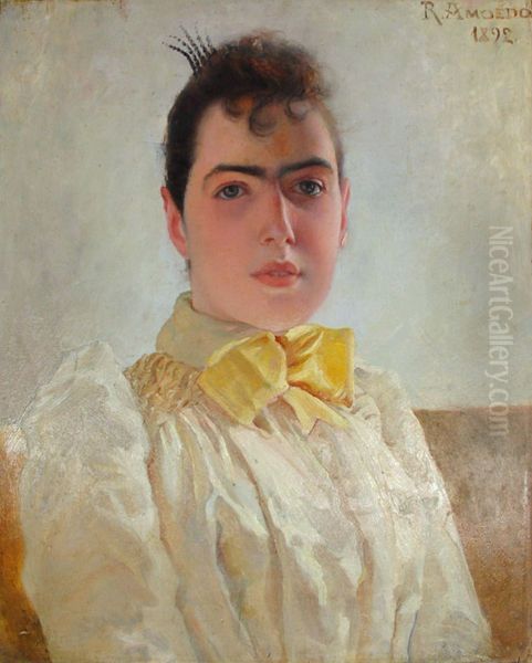 Bust of Mrs. Amoedo (Adelaide Amoedo, aged twenty) - view 1