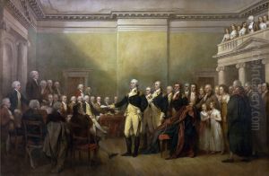 General George Washington Resigning His Commission by John Trumbull