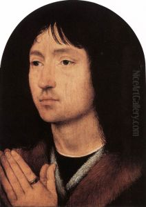 Portrait of a Young Man at Prayer by (manner of) Memling, Hans