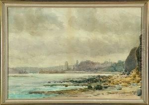 The Harbour Of North Shields Viewed From The River Mouth
