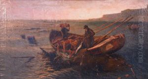 Hauling In The Catch by John Chambers