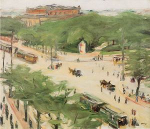 Glockengiesserwall v Hamburku by Georges Kars