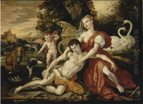 The death of Adonis - view 1