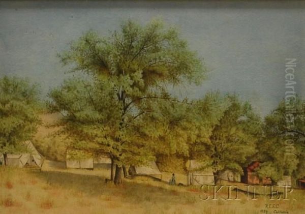 Camp In The Sierra Madre,
California - view 1