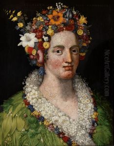 Flora by Giuseppe Arcimboldo