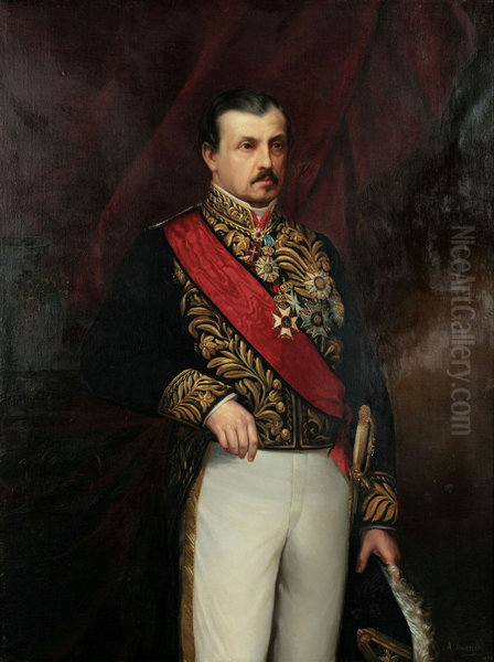 Portrait of the Viscount of Santo Amaro - view 1