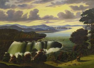 Niagara Falls Viewed From Goat Island
