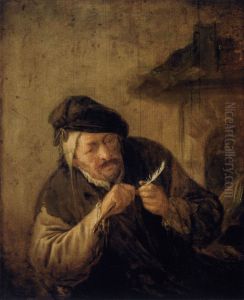 The pencuter (?) by Adriaen van Ostade