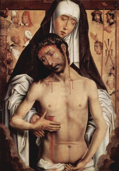 De maagd Maria toont de Man van Smarten - view 1