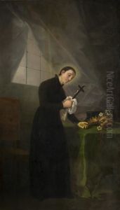 San Luis Gonzaga by Francisco Goya Fuendetodos