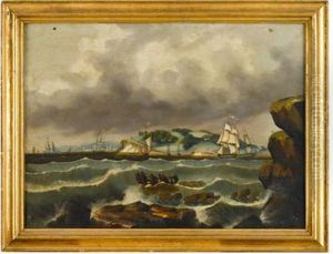 Ships At Calais, Maine