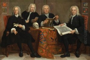 De overlieden van het Chirurgijnsgilde De overlieden van het Chirurgijnsgilde