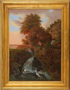 Landscape With Waterfall
