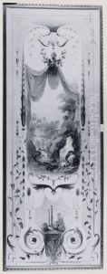 Wanddecoratie met waterval Wanddecoratie met waterval