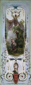 Wanddecoratie met boomgaard Wanddecoratie met boomgaard