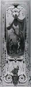 Wanddecoratie met boogschutters by Paul-Alfred Colin