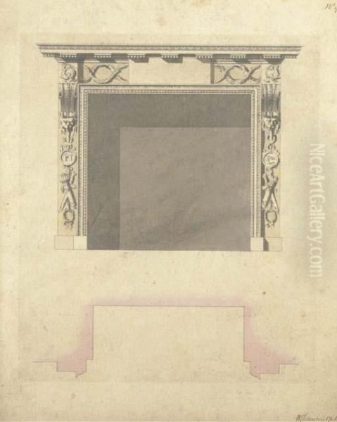 Design For A Chimney-piece - view 1