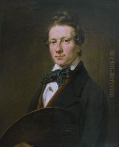 Cornelis Springer (1817-1891), painter by Cornelis Springer