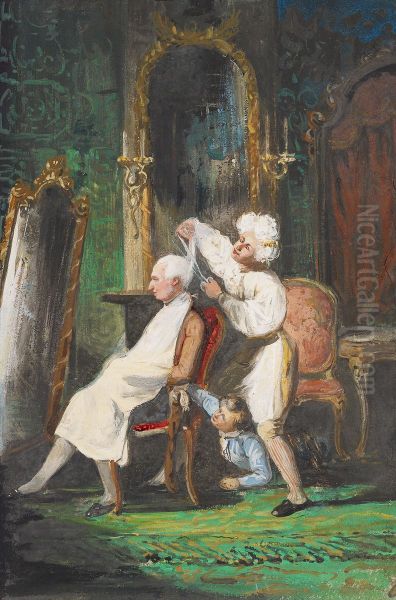 1810, Wurfbain verliest zijn koning, zijn staart en zijn duiten-Schetsen voor kroniek van echtpaar Joh. Samuel Wurfbain (1770-1851) en Anna Maria Geertruida Hurrelbrinck (1772-1850), bij gelegenheid van hun gouden bruiloft - view 1