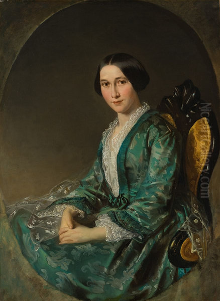 Jeanette Bloemen (1829-1915), echtgenote van de Amsterdamse makelaar Hendrik Luden (1822-1895) - view 1