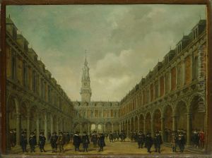 De Beurs van Hendrick de Keyser-Courtyard of the Bourse De Beurs van Hendrick de Keyser-Courtyard of the Bourse