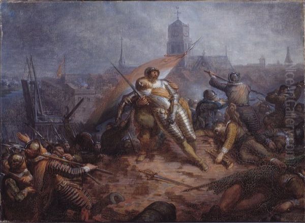 Anno 1627. Willem van Nassau sneuvelt bij Grol - view 1
