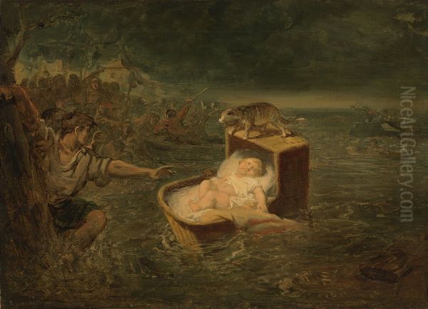 Anno 1421. De wonderbaarlijke redding van een kind tijdens de Sint-Elisabethsvloed - view 1