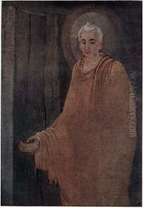 Buddha as mendicant by Abanindranath Tagore