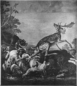 The Stag Hunt by David de Coninck