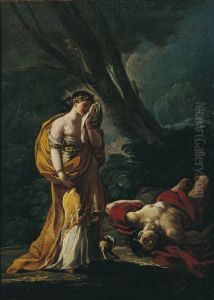 Venus y Adonis by Francisco Goya Fuendetodos