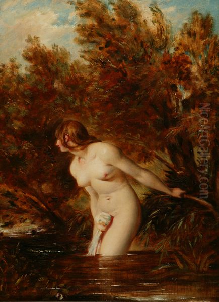 The Bather 'At the Doubtful Breeze Alarmed', replica - view 1